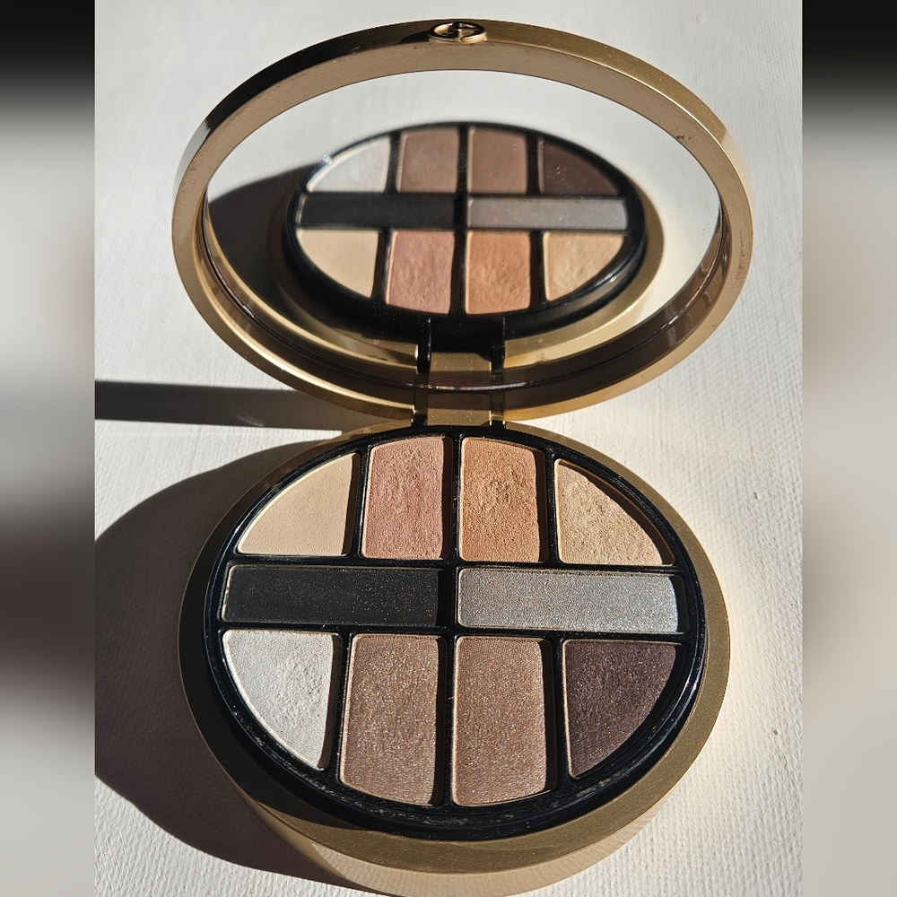 Giorgio Armani Eyeshadow, Setting Powder & Concealer Palette. Swiped Once